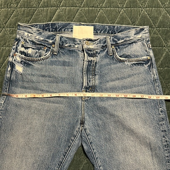 MOTHER Superior The Scrapper Cuff Ankle Jeans in Take Me Higher - Picture 16 of 16